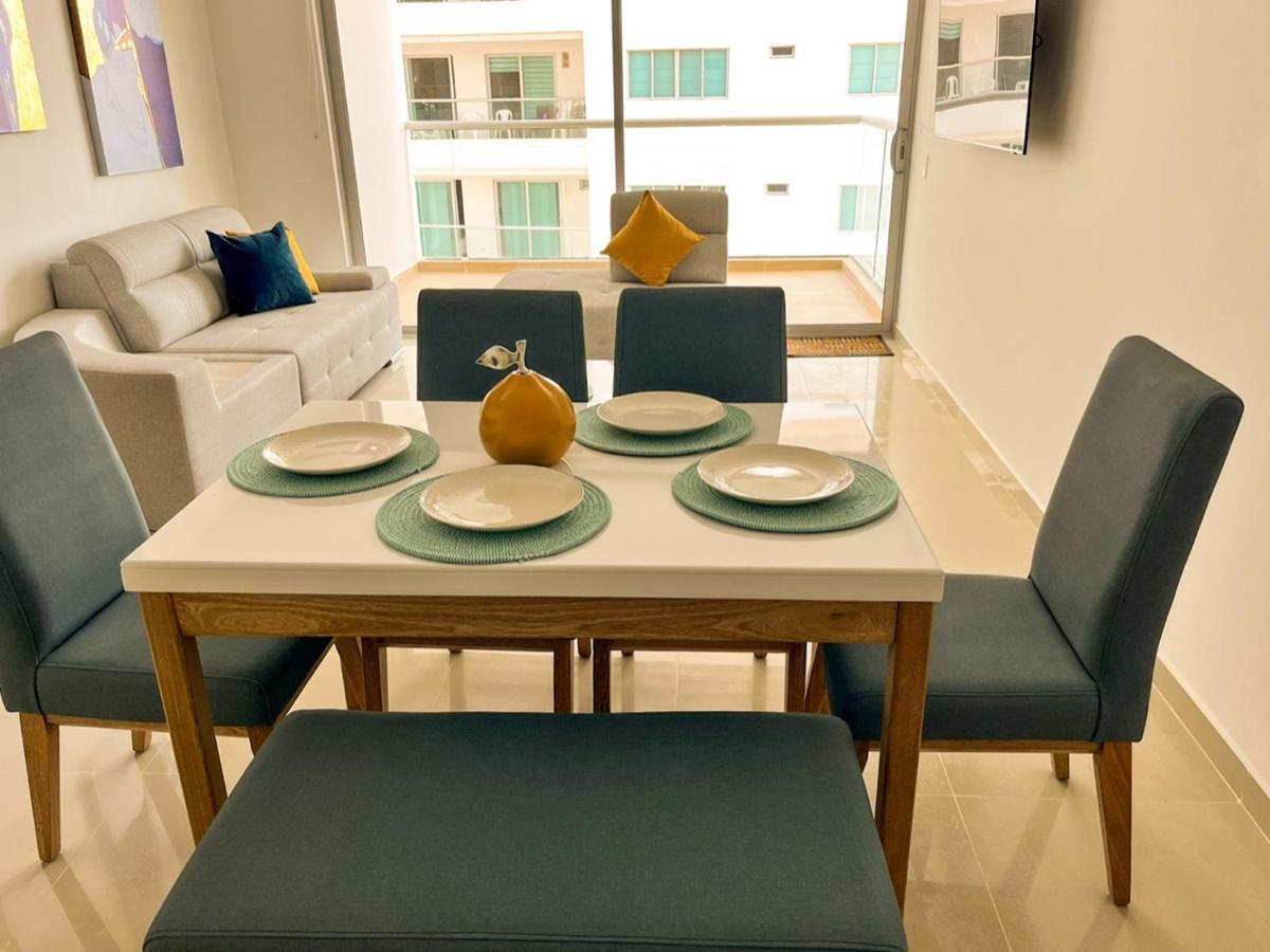 Exclusivo Apartamento Frente Al Mar En Cartagena Eksteriør bilde