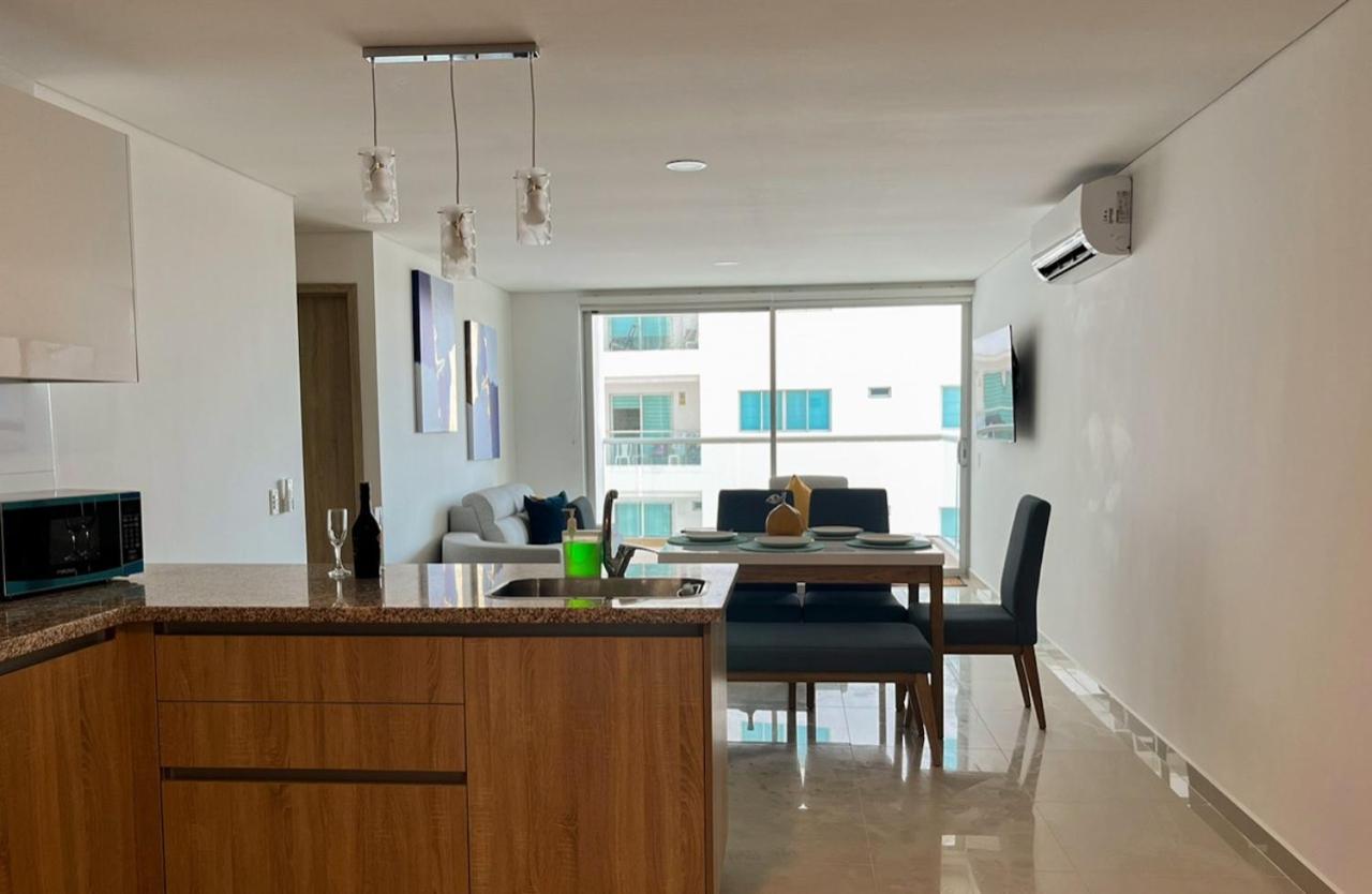 Exclusivo Apartamento Frente Al Mar En Cartagena Eksteriør bilde